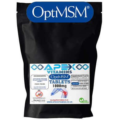 MSM TABLETS - Pure Distilled OptiMSM - Prices From: