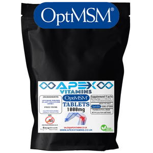 MSM TABLETS - Pure Distilled OptiMSM - Prices From: