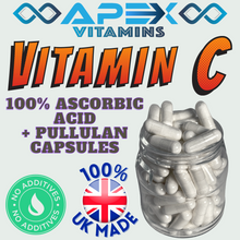 PURE VITAMIN C CAPSULES MADE IN THE UK