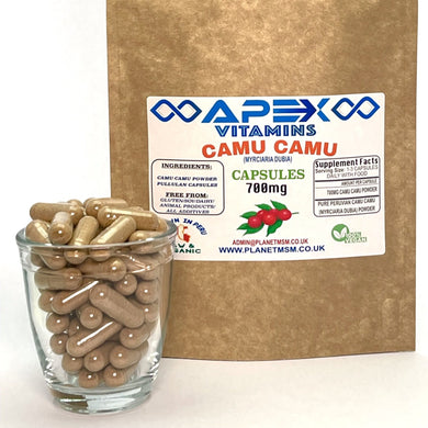 ORGANIC RAW CAMU CAMU CAPSULES - VITAMIN C - Prices From:
